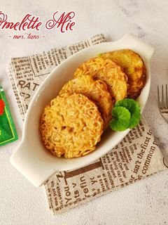 Foto resep Omelette Mie