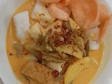 Lontong Padang Gulai Buncis simpel enak