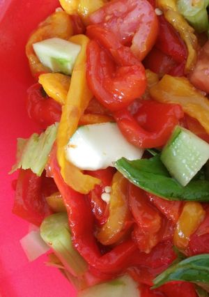 Foto di Insalata di peperoni
