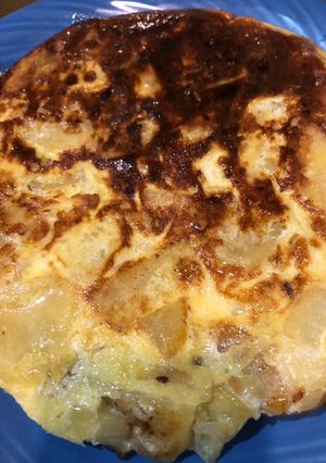 Una foto de Tortilla de papas, el plato imbatible que le gusta a todos!