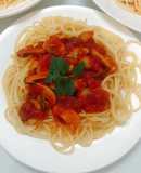 Mì ý sốt cà chua nấm