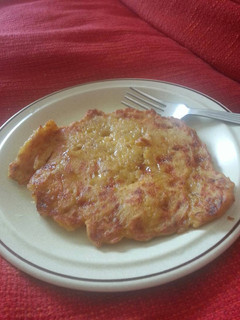 A picture of 3-ingredient banana pancake.