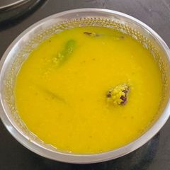 A picture of Kacha moong dal(Bengali style).