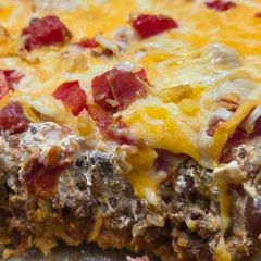 A picture of Taco Casserole.
