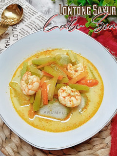 Foto resep Lontong Sayur Labu Siam