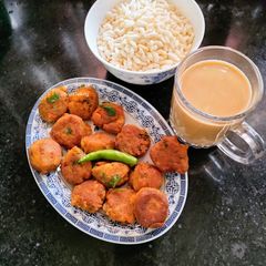 Spicy Chana Daal Pakore A picture of Spicy Chana Daal Pakore.