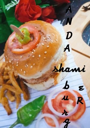 A picture of Shami burger.