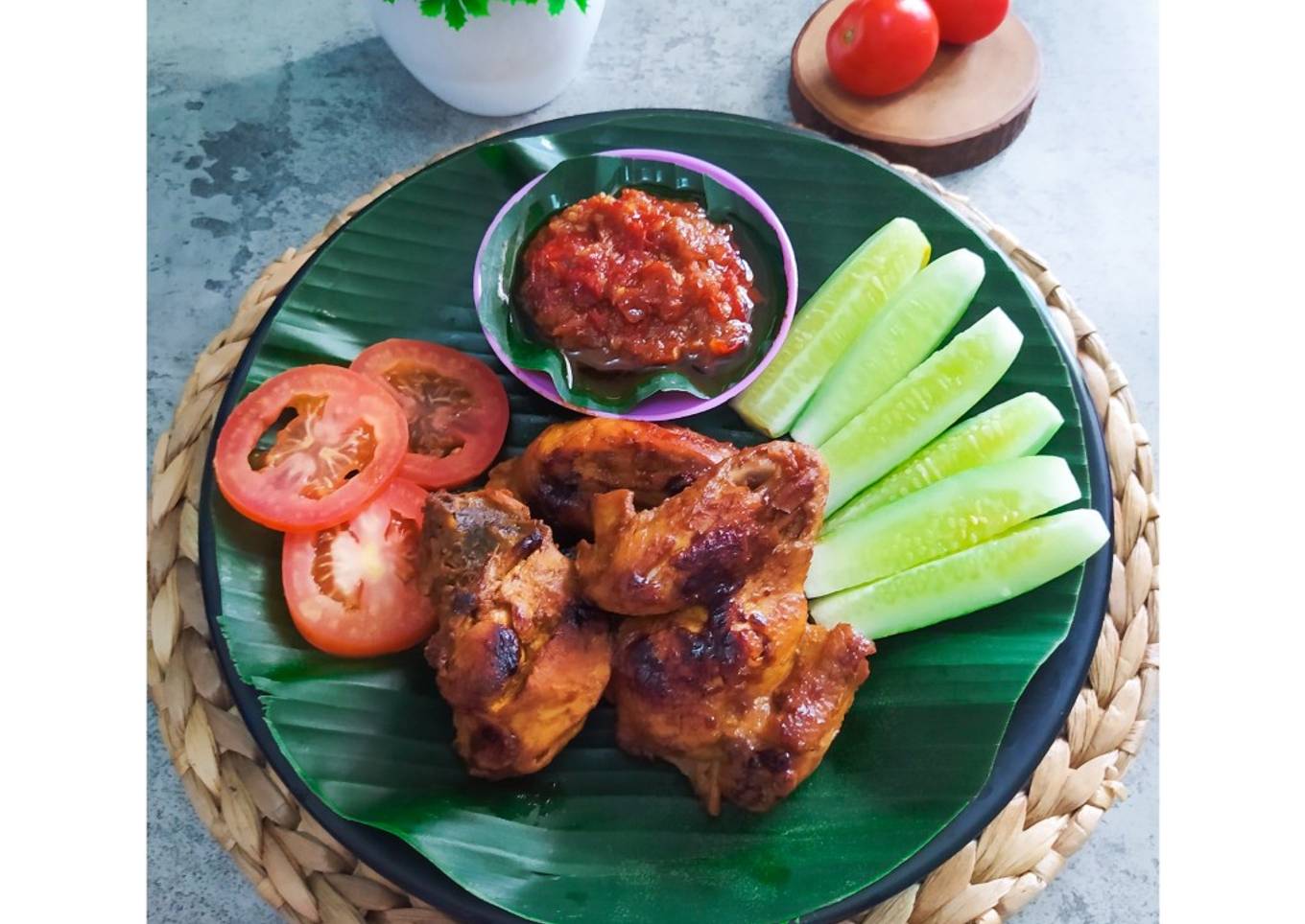 Ayam Bakar Teflon