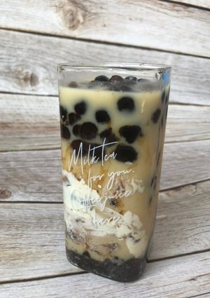 Hình của món Trà sữa oreo phomai trân châu.