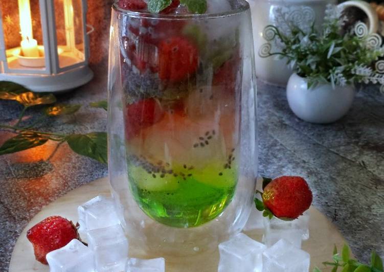 Resep Strawberry Mojito, Enak Banget