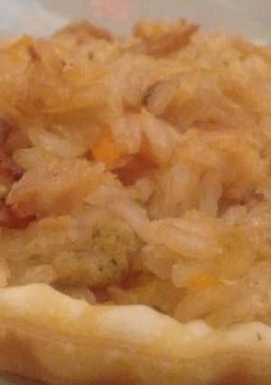 Una foto de Tarteletas pollo y arroz
