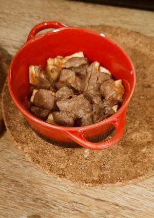 Una foto de Postre de Crumble Vegano