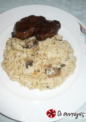 A picture of Lemony beef with oregano.