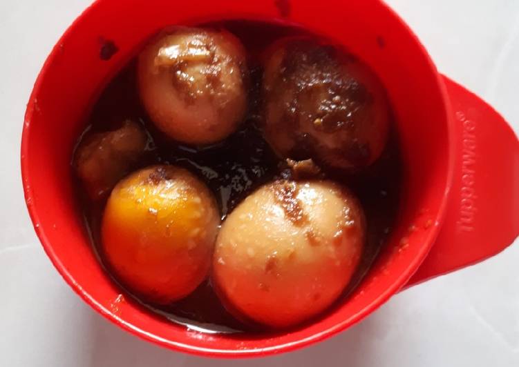 Cara Gampang Menyiapkan Telur yampung manis (mpasi 20 bulan), Lezat Sekali