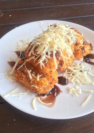 Foto resep Pisang crispy coklat keju