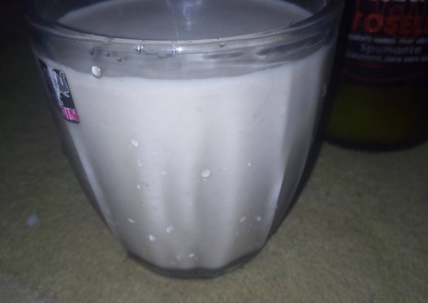 Coconut milk shake