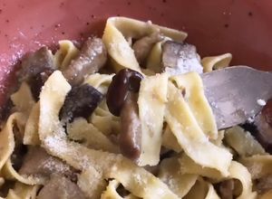 Foto de Tagliatelle com Cogumelos