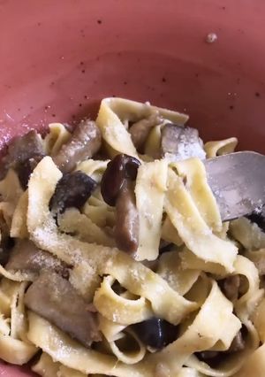 Foto de Tagliatelle com Cogumelos