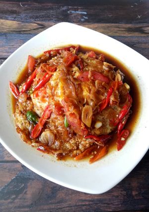 Foto resep Telur Ceplok Kuah Kecap