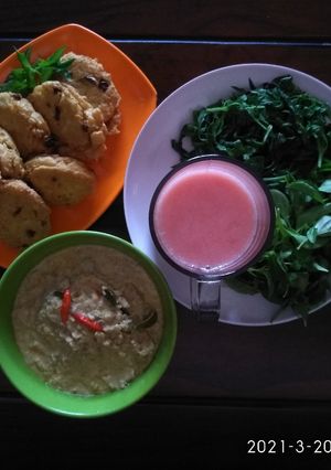 Foto resep Menu Sarapan Paket Sambel Tumpang