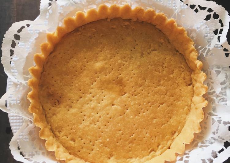  Resep  Eggless French tart shell pie  crust  kulit pie  