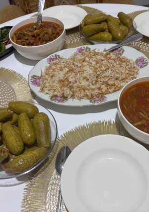 صورة لوصفة كوسا محشي بالفاصوليا الخضراء