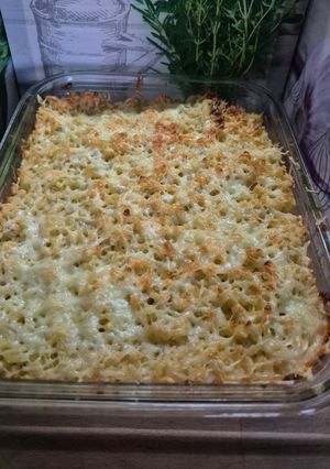 Une photo de Gratin de Coquillettes Ultra Fondant au Fromage