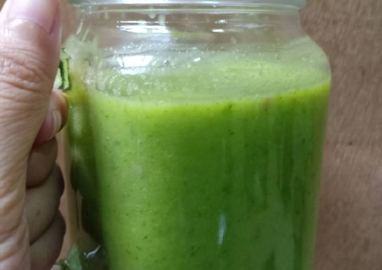 Cara Gampang Menyiapkan Aojiru (Green juice) Anti Gagal