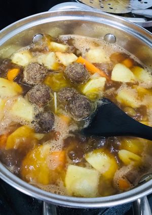 Foto resep 50. Semur bola bola daging