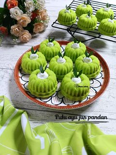 Foto resep Putu ayu jus pandan