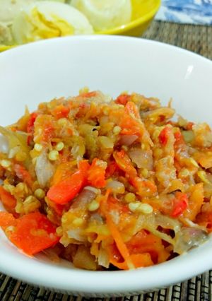 Foto resep Sambal Bawang Kukus