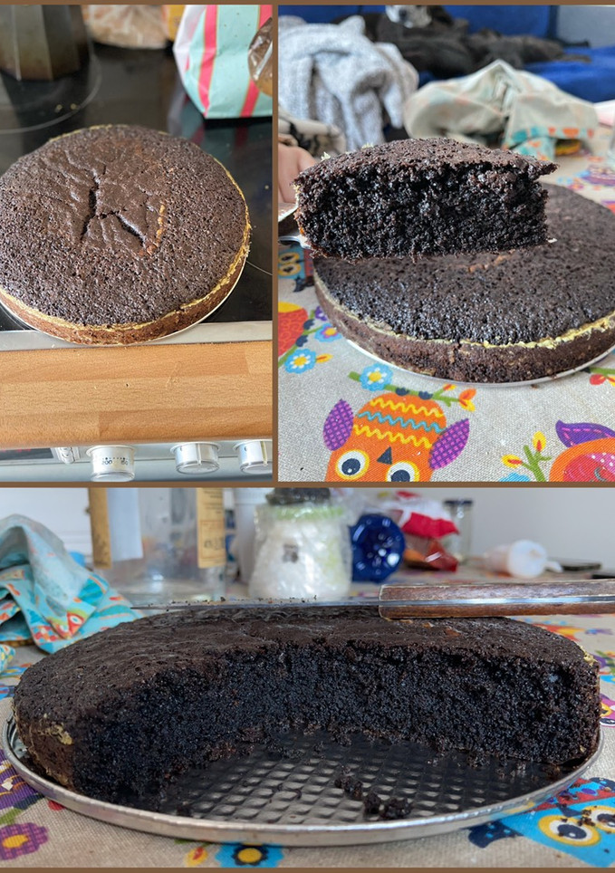 Una foto de Bizcocho de Galletas Oreo