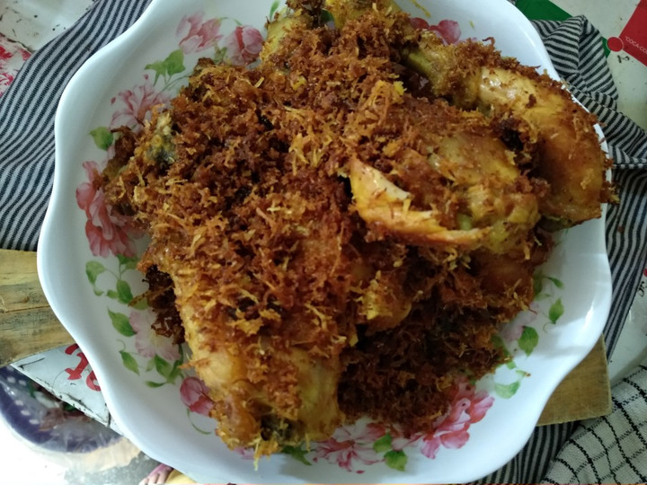 Anti Ribet, Memasak Ayam Serundeng Gurih Anti Ribet Ekonomis Untuk Jualan