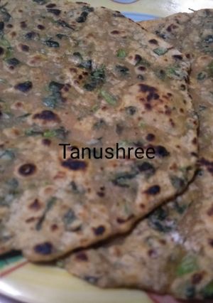 A picture of Methi Thepla.