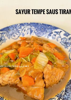 Foto resep Sayur Tempe Saus Tiram