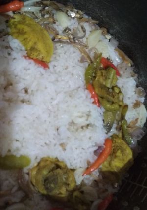 Foto resep Nasi Ayam Ungkep Rice Cooker