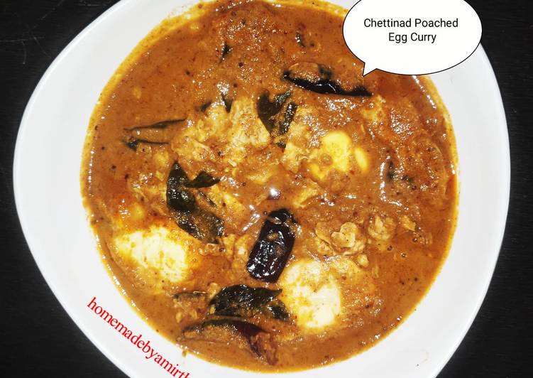 Chettinad poached egg curry