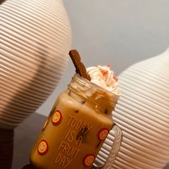A picture of Vanilla frappe.