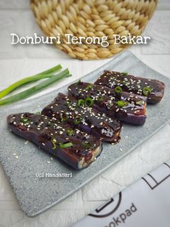 Foto resep Donburi Terong Bakar