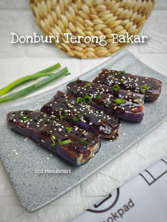 Foto resep Donburi Terong Bakar
