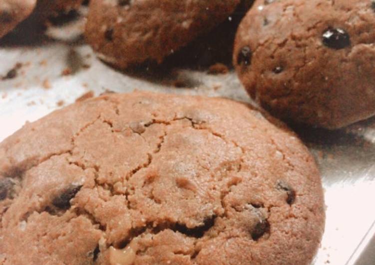 Choco lava cookies