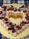 Torta cuore morbida