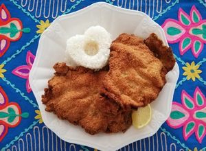 Una foto de Milanesas de posta negra