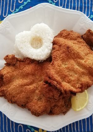 Una foto de Milanesas de posta negra