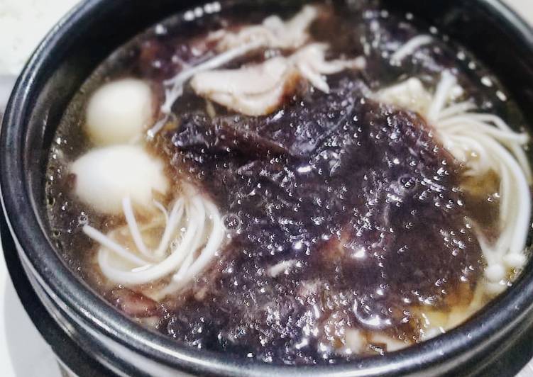 Resep Sup Rumput Laut Ala Korea (Miyeok Guk) Anti Gagal