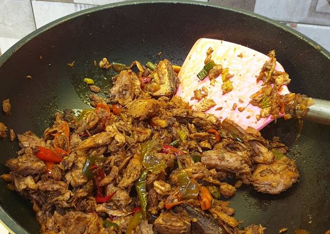 Anti Ribet, Memasak Ikan bumbu rendang kering Anti Gagal