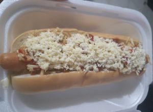Una foto de Perro caliente ranchero