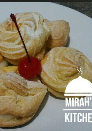 Foto resep Kue Soes isi Vla