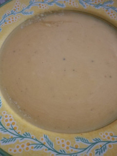 Una foto de Crema de calabaza