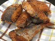 Gambar ikan tenggiri goreng kunyit